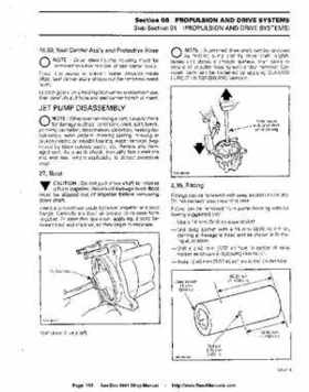 Bombardier SeaDoo 1994 factory shop manual, Page 195