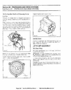 Bombardier SeaDoo 1994 factory shop manual, Page 202