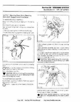 Bombardier SeaDoo 1994 factory shop manual, Page 228