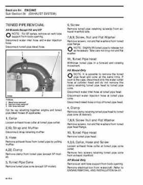 Bombardier SeaDoo 1996 factory shop manual, Page 94