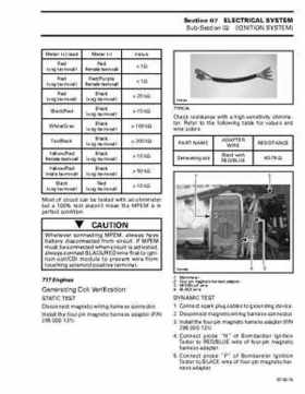 Bombardier SeaDoo 1997 factory shop manual, Page 167