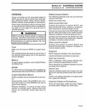 Bombardier SeaDoo 1997 factory shop manual, Page 184
