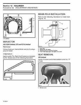 Bombardier SeaDoo 1999 factory shop manual, Page 424