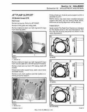 Bombardier SeaDoo 2000 factory shop manual volume 1, Page 401