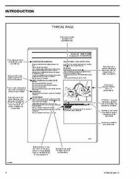 Bombardier SeaDoo 2001 factory shop manual, Page 12