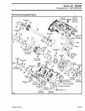 Bombardier SeaDoo 2001 factory shop manual, Page 135