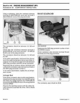 Bombardier SeaDoo 2001 factory shop manual, Page 207