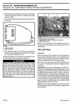 Bombardier SeaDoo 2001 factory shop manual, Page 254