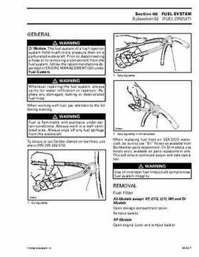 Bombardier SeaDoo 2001 factory shop manual, Page 302