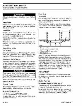Bombardier SeaDoo 2001 factory shop manual, Page 305