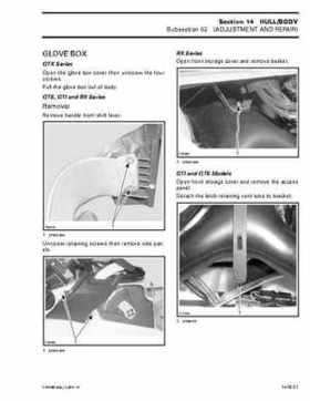 Bombardier SeaDoo 2001 factory shop manual, Page 495