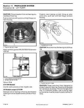 Bombardier SeaDoo 2002 factory shop manual volume 1, Page 425