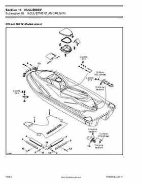 Bombardier SeaDoo 2002 factory shop manual volume 1, Page 487