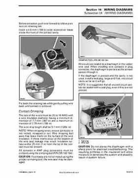 Bombardier SeaDoo 2002 factory shop manual volume 1, Page 551