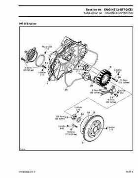 Bombardier SeaDoo 2003 factory shop manual, Page 107