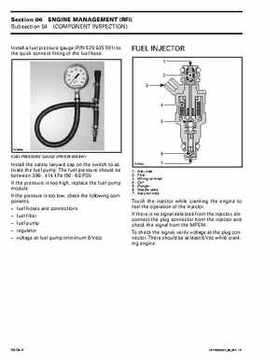 Bombardier SeaDoo 2003 factory shop manual, Page 316