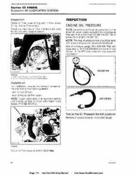 Bombardier SeaDoo 2006 4-Tec series factory shop manual, Page 114