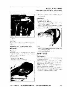 Bombardier SeaDoo 2006 4-Tec series factory shop manual, Page 347