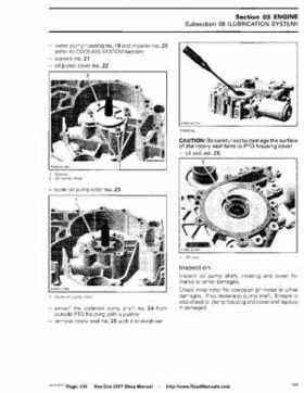 Bombardier SeaDoo 2007 factory shop manual, Page 120