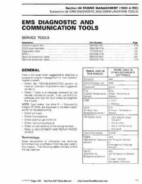 Bombardier SeaDoo 2007 factory shop manual, Page 189