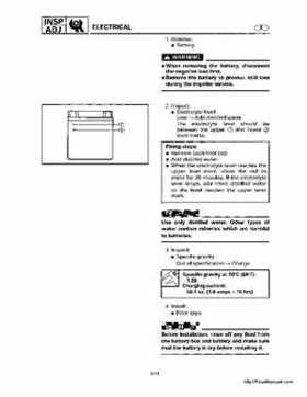 1998-2000 Yamaha WaveRunner GP800 Factory Service Manual, Page 39