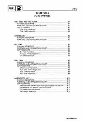 2000-2004 Yamaha WaveRunner SUV SV1200 Service Manual, Page 94