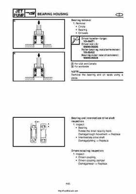 2004 Yamaha WaveRunner VX110 Sport and VX110 Deluxe Service Manual, Page 221