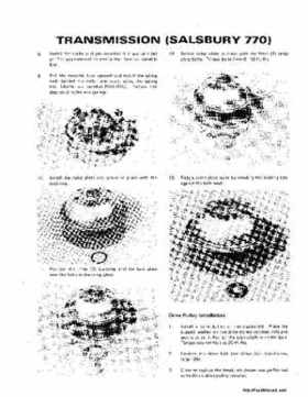 1971-1973 Arctic Cat Snowmobiles Factory Service Manual, Page 144