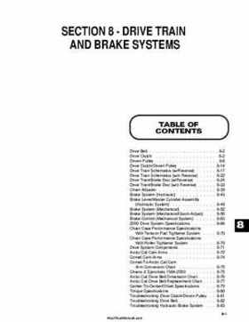 2000 Arctic Cat Snowmobiles Factory Service Manual, Page 386