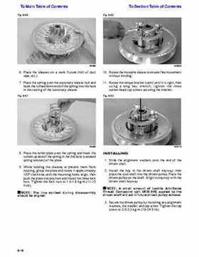 2001 Arctic Cat Snowmobiles Factory Service Manual, Page 387