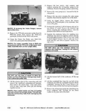 2002 Arctic Cat Snowmobiles Factory Service Manual, Page 36