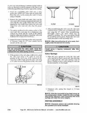 2002 Arctic Cat Snowmobiles Factory Service Manual, Page 66