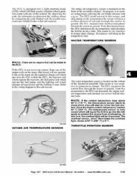 2002 Arctic Cat Snowmobiles Factory Service Manual, Page 247