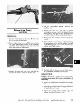 2002 Arctic Cat Snowmobiles Factory Service Manual, Page 390