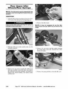 2002 Arctic Cat Snowmobiles Factory Service Manual, Page 577