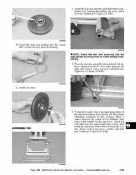 2002 Arctic Cat Snowmobiles Factory Service Manual, Page 584