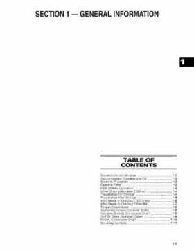 2003 Arctic Cat Snowmobiles Factory Service Manual, Page 4