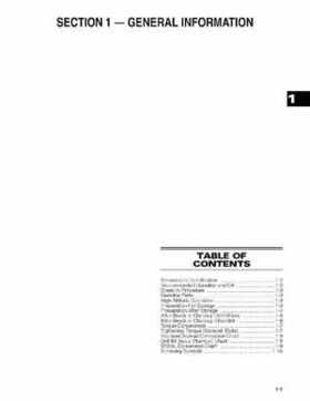 2004 Arctic Cat Snowmobiles Factory Service Manual, Page 4