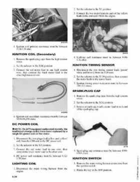 2004 Arctic Cat Snowmobiles Factory Service Manual, Page 258