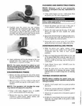 2005 Arctic Cat Snowmobiles Factory Service Manual, Page 278