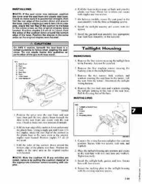 2005 Arctic Cat Snowmobiles Factory Service Manual, Page 431