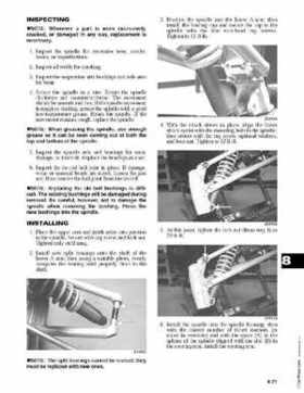 2009 Arctic Cat Snowmobiles Factory Service Manual, Page 603