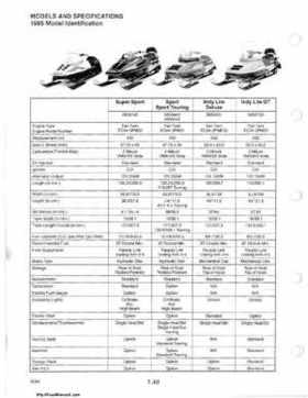 1985-1995 Polaris Snowmobiles Master Repair Manual, Page 49