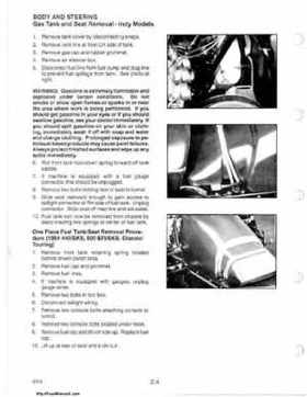 1985-1995 Polaris Snowmobiles Master Repair Manual, Page 55