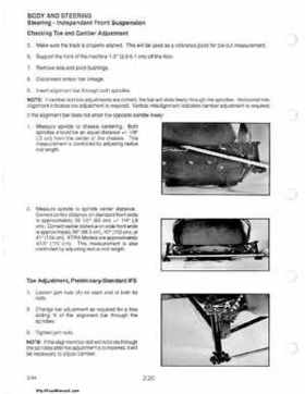 1985-1995 Polaris Snowmobiles Master Repair Manual, Page 71