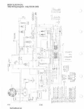 1985-1995 Polaris Snowmobiles Master Repair Manual, Page 149