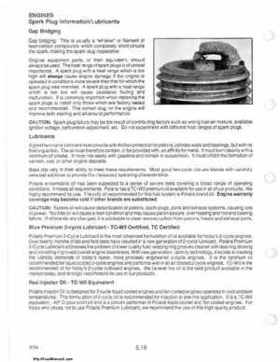 1985-1995 Polaris Snowmobiles Master Repair Manual, Page 292