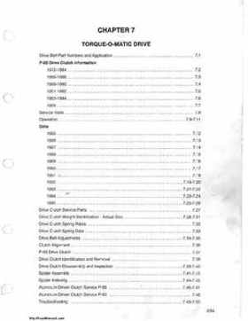 1985-1995 Polaris Snowmobiles Master Repair Manual, Page 417