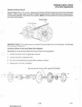 1985-1995 Polaris Snowmobiles Master Repair Manual, Page 452