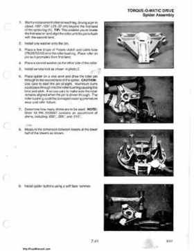 1985-1995 Polaris Snowmobiles Master Repair Manual, Page 458